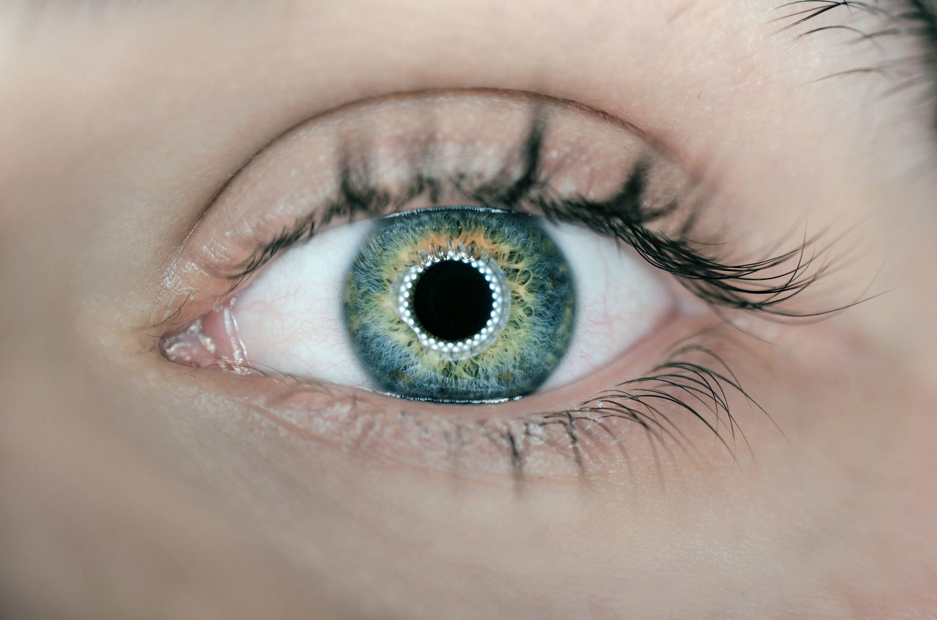 Red light therapy for the eyes (Image via Unsplash/Arteum)